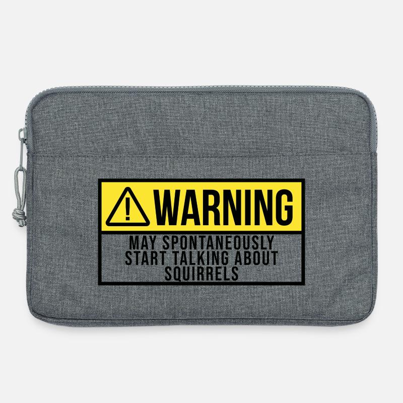 Squirrel - Laptop bag 13" - heather grey