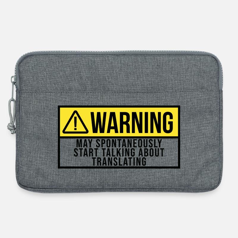 Translator - Laptoptasche 13" - Grau meliert