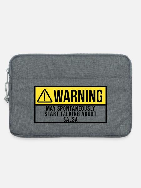 Salsa Salsa Salsa - Laptoptasche 13" - Grau meliert