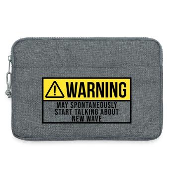 New Wave - Laptop bag 13" - heather grey - Front