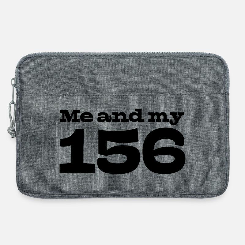 30 Ich und meine 156 - Laptoptasche 13" - Grau meliert