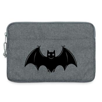 Chauve-souris - Sacoche pour ordinateur portable 13 pouces - gris chiné - Devant