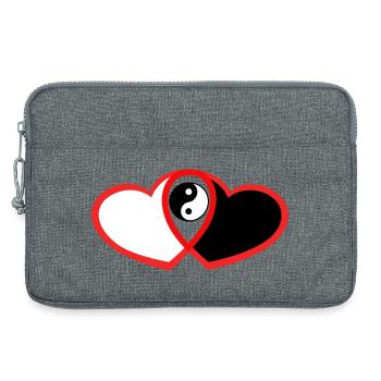 Beingungslose Liebe - Laptoptasche 13" - Grau meliert - Vorne
