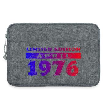 50e anniversaire Édition limitée 04/1976 - Sacoche pour ordinateur portable 13 pouces - gris chiné - Devant