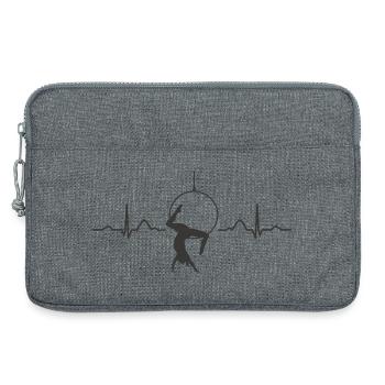 Aerialist Heartbeat Aerial Ring Lyra Luftring - Laptoptasche 13" - Grau meliert - Vorne