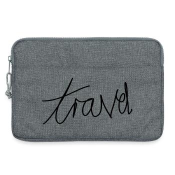 reisen - Laptoptasche 13" - Grau meliert - Vorne