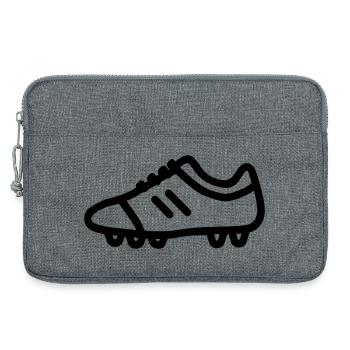 chaussure de football crampons - Sacoche pour ordinateur portable 13 pouces - gris chiné - Devant