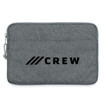 CREW - Laptoptasche 13" - Grau meliert - Vorne