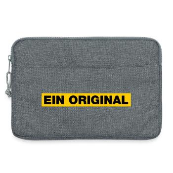 Ein Original - Laptoptasche 13" - Grau meliert - Vorne