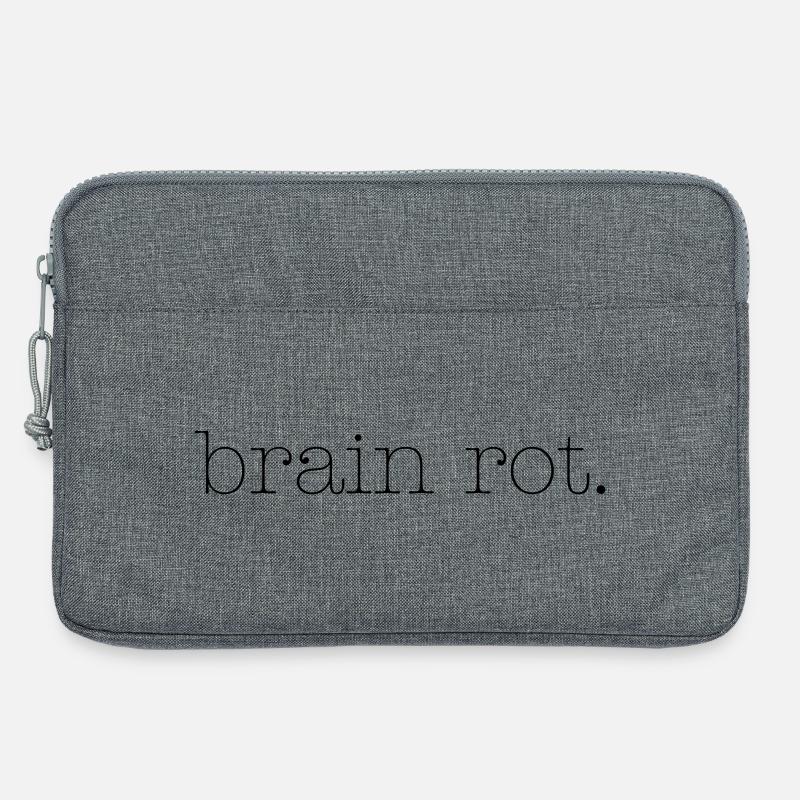 Hirnfäule - Laptoptasche 13" - Grau meliert