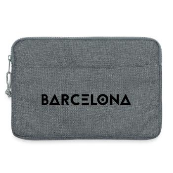 BARCELONE - Sacoche pour ordinateur portable 13 pouces - gris chiné - Devant