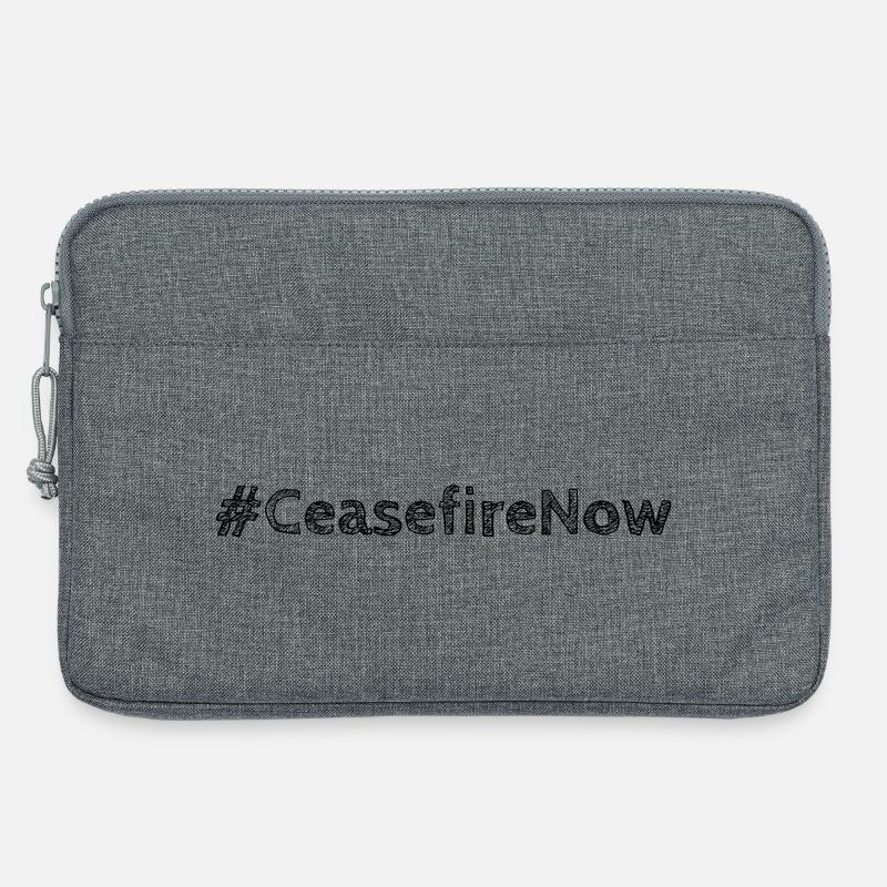 ceasefirenow - Laptoptasche 13" - Grau meliert