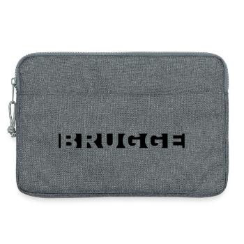 Bruges - Sacoche pour ordinateur portable 13 pouces - gris chiné - Devant