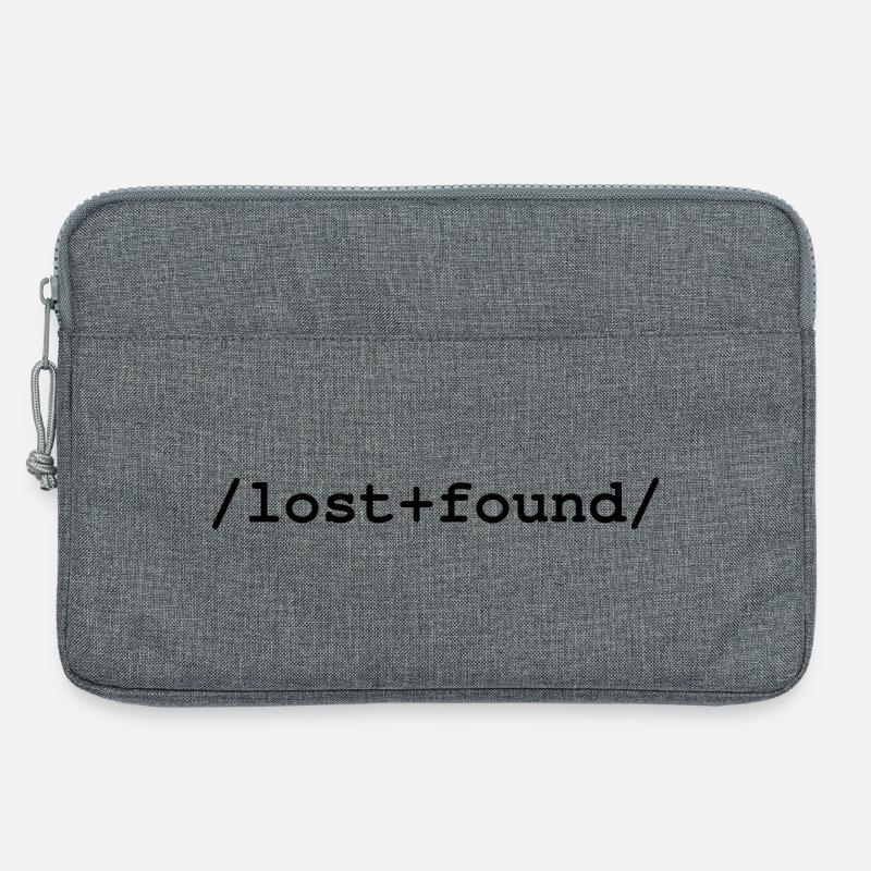 Lost+Found - /lost+found/ folder - Laptop bag 13" - heather grey