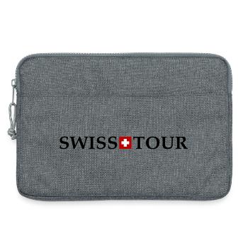 Swiss Tour Switzerland - Laptop bag 13" - heather grey - Front