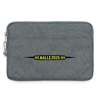 Malle 2026 Mallorca - Laptoptasche 13" - Grau meliert - Vorne