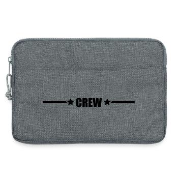 équipage - Sacoche pour ordinateur portable 13 pouces - gris chiné - Devant