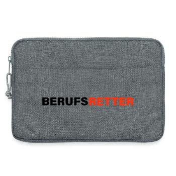 Professional rescuer - Laptop bag 13" - heather grey - Front