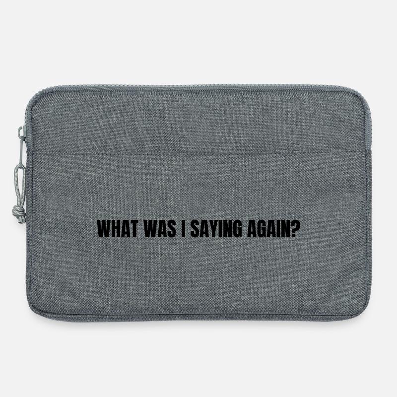 Menopause - Laptoptasche 13" - Grau meliert