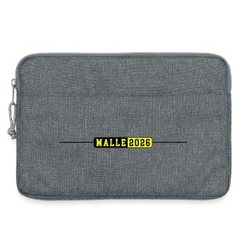 Malle 2026 - Sacoche pour ordinateur portable 13 pouces - gris chiné - Devant