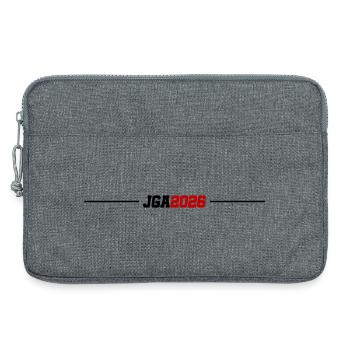JGA 2026 - Sacoche pour ordinateur portable 13 pouces - gris chiné - Devant