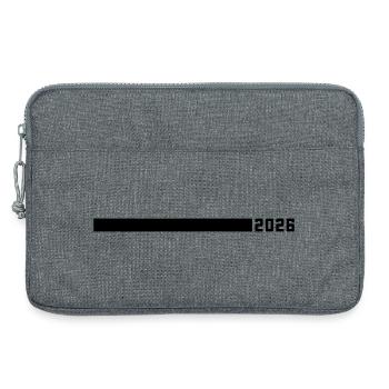 2026 year line - Laptop bag 13" - heather grey - Front