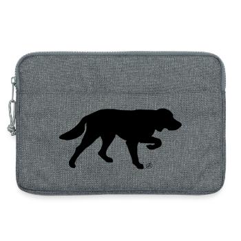 langhaariger Vorstehhund - Laptoptasche 13" - Grau meliert - Vorne