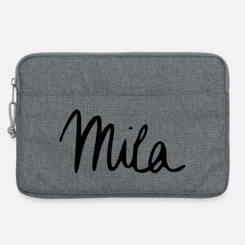 Mila - Laptoptasche 13" - Grau meliert