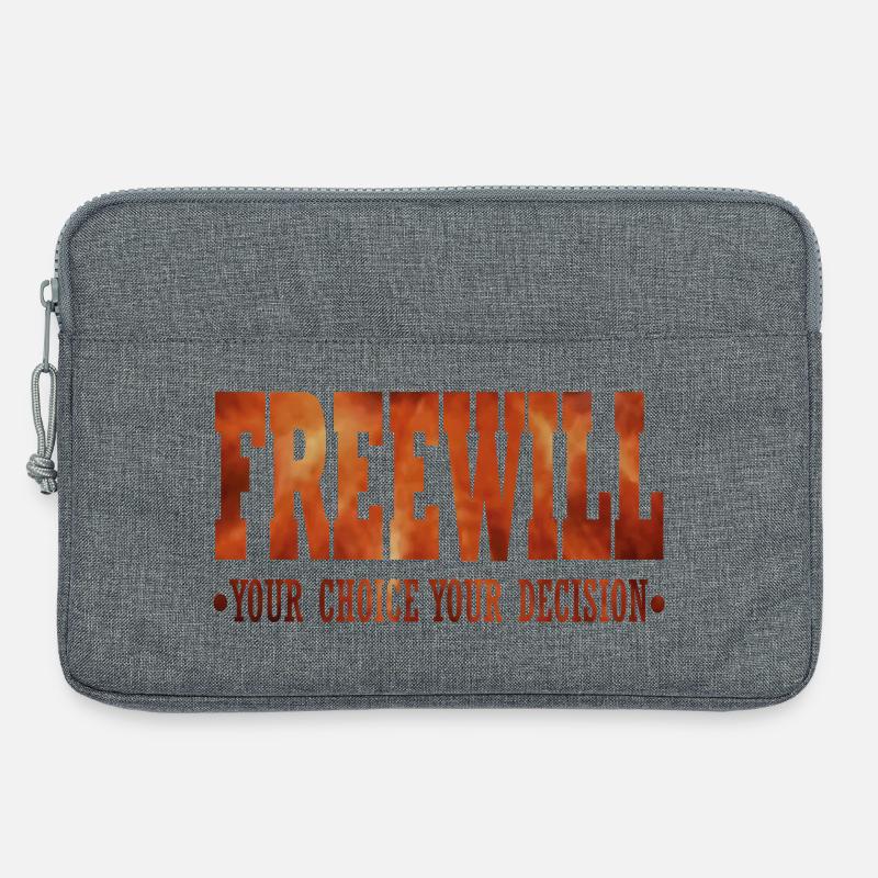 FreeWill - Laptop bag 13" - heather grey