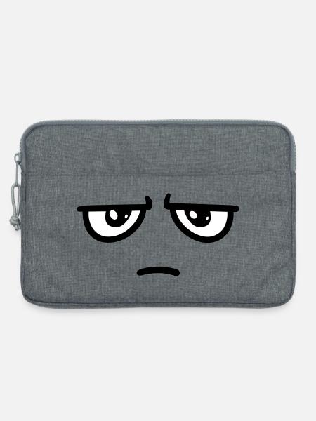 Not impressed - Laptoptasche 13" - Grau meliert