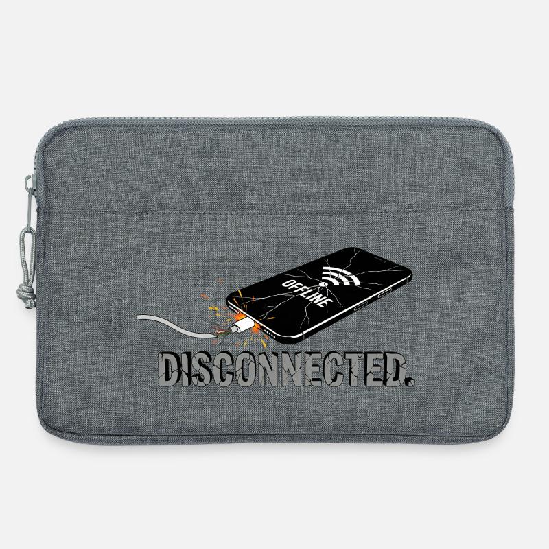 Disconnected - Digital Break - Laptoptasche 13" - Grau meliert