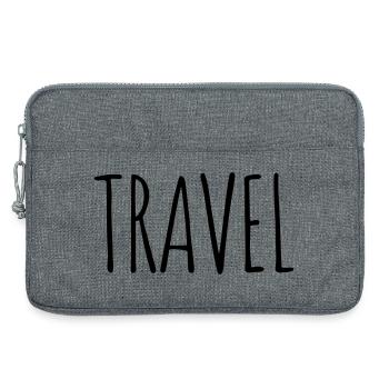 Travel - Laptop bag 13" - heather grey - Front
