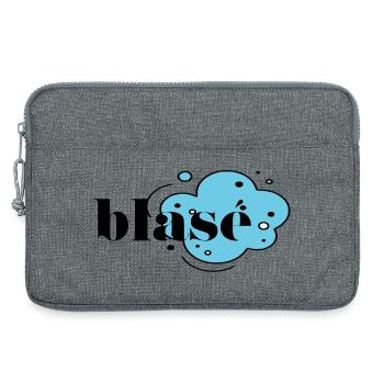 Blasé - Laptop bag 13" - heather grey - Front