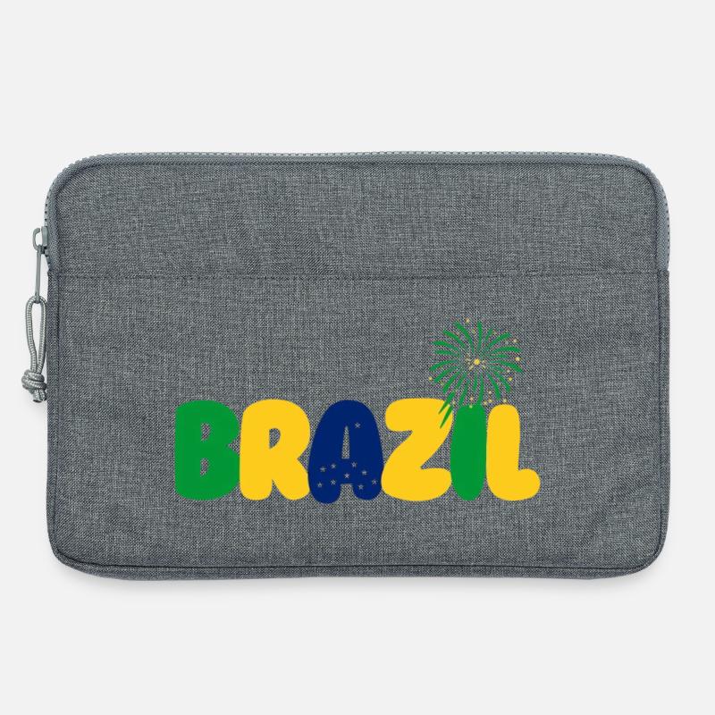 Brazilien - Laptoptasche 13" - Grau meliert