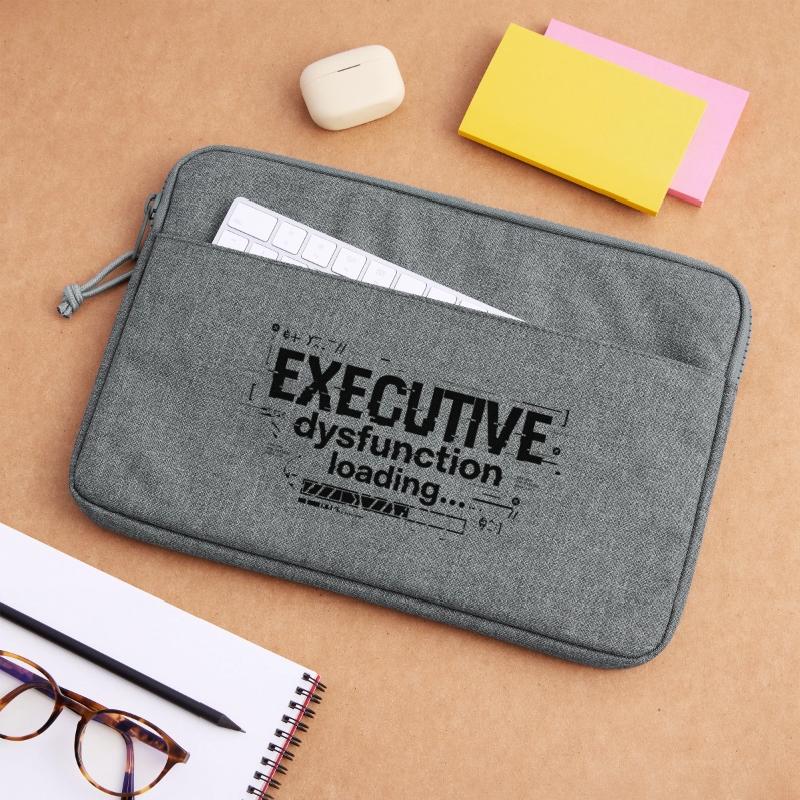 Executive Dysfunction Loading ADHD Humor Design Laptop bag 13"