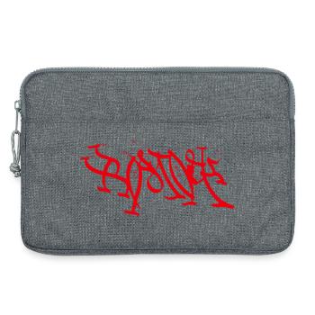Rostock T-Shirt Graffiti Style - Sacoche pour ordinateur portable 13 pouces - gris chiné - Devant