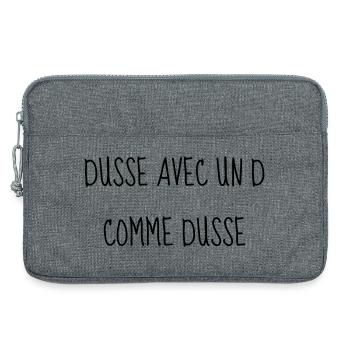 Cinéma / Citation / Série télé / Geek - Sacoche pour ordinateur portable 13 pouces - gris chiné - Devant
