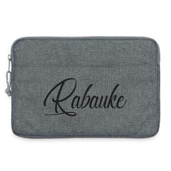 Rabauke - Laptoptasche 13" - Grau meliert - Vorne