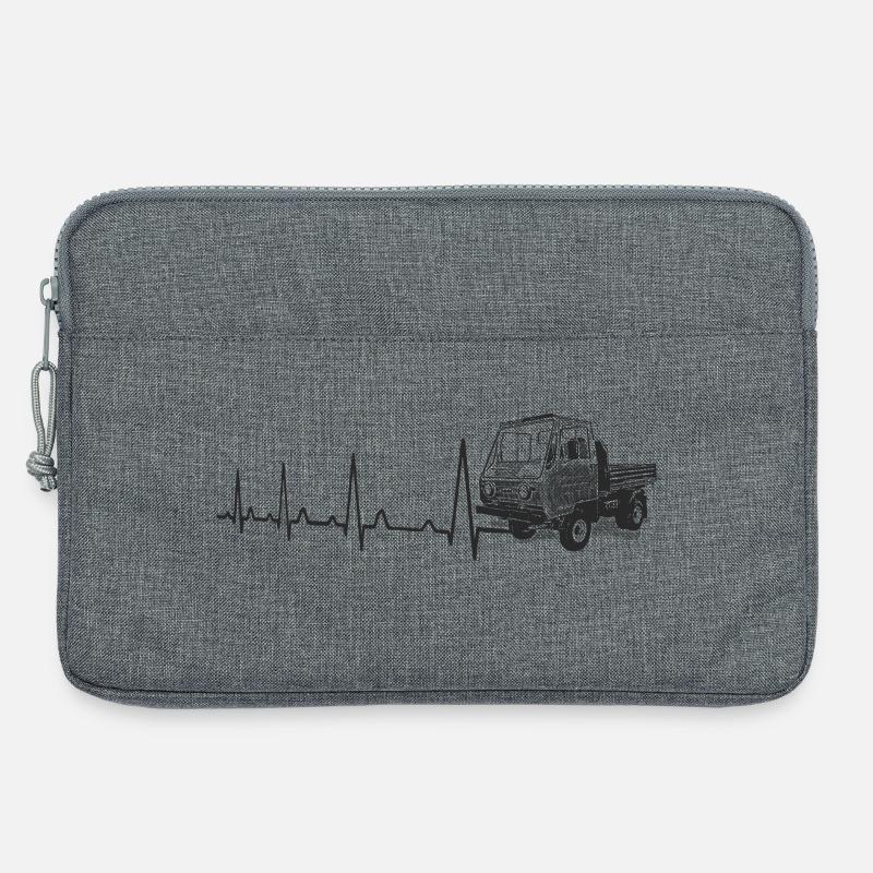 Herzschlag - Multicar M25 - Laptoptasche 13" - Grau meliert