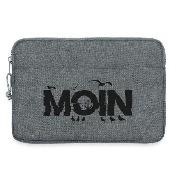 MOIN - Laptoptasche 13" - Grau meliert - Vorne