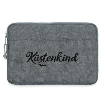 Küstenkind - Laptoptasche 13" - Grau meliert - Vorne