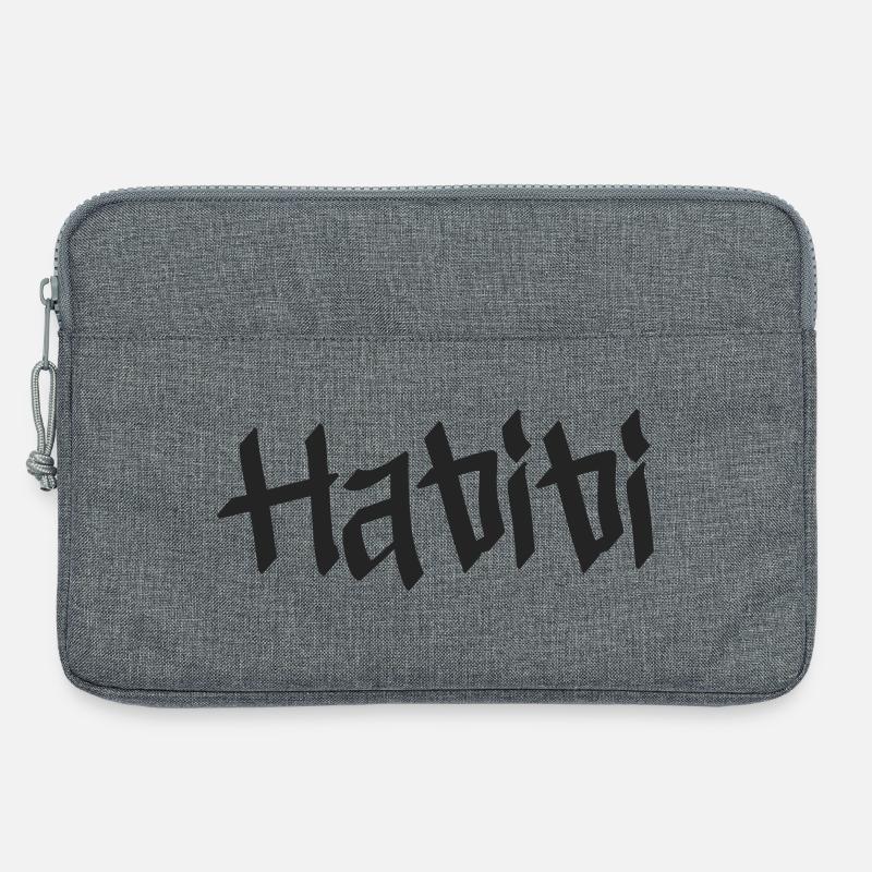 Habibi - Laptoptasche 13" - Grau meliert