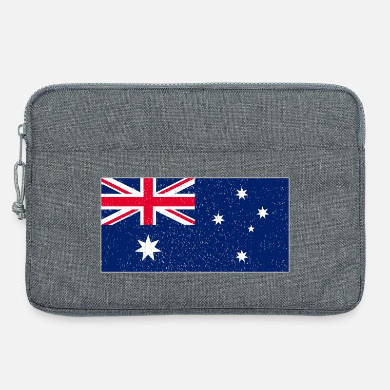 Australien - Laptoptasche 13" - Grau meliert