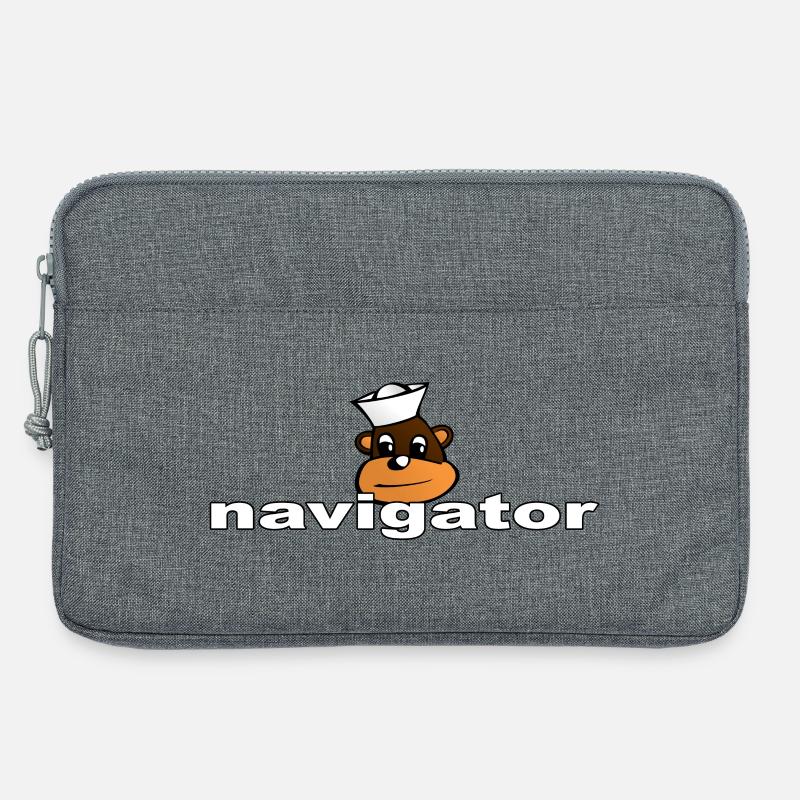 NAVIGATOR - Laptoptasche 13" - Grau meliert