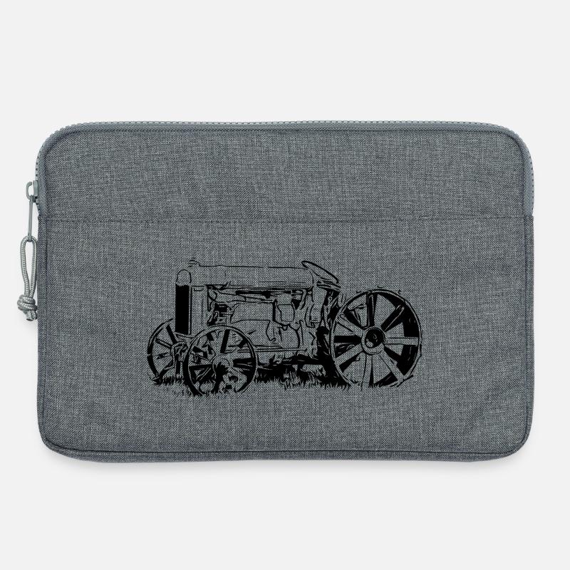 Traktor Model F - Laptoptasche 13" - Grau meliert