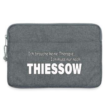 Therapie THIESSOW - Laptoptasche 13" - Grau meliert - Vorne