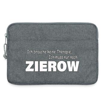 Therapy ZIEROW - Laptop bag 13" - heather grey - Front