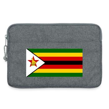 Zimbabwe - Laptop bag 13" - heather grey - Front