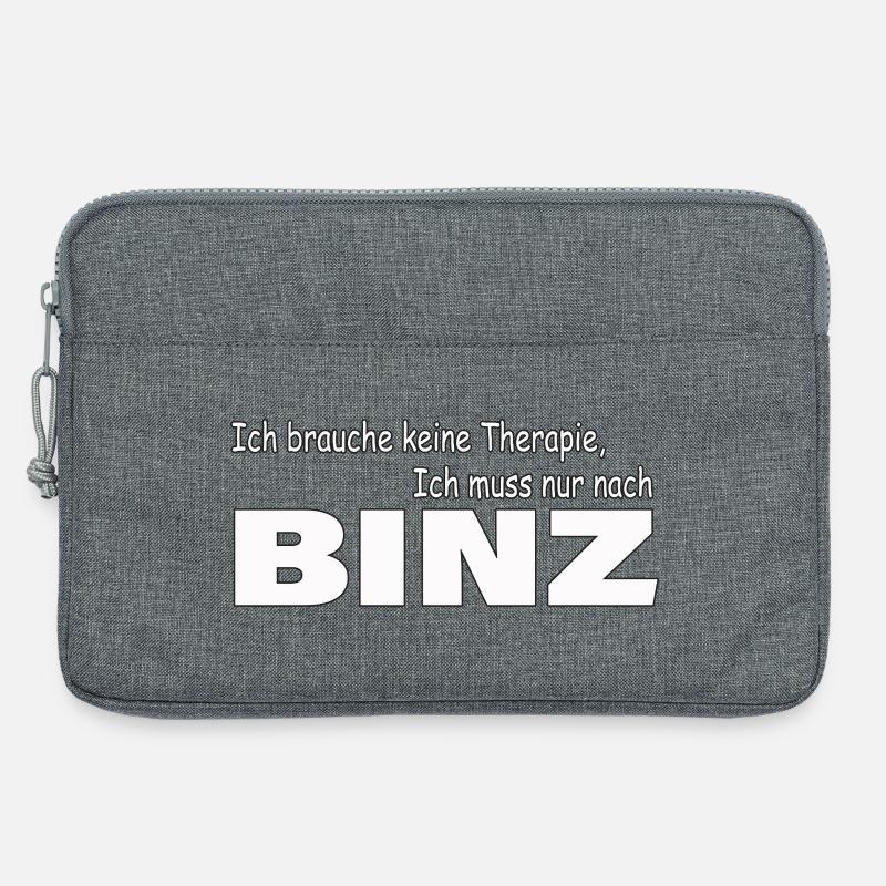 Therapie BINZ - Laptoptasche 13" - Grau meliert