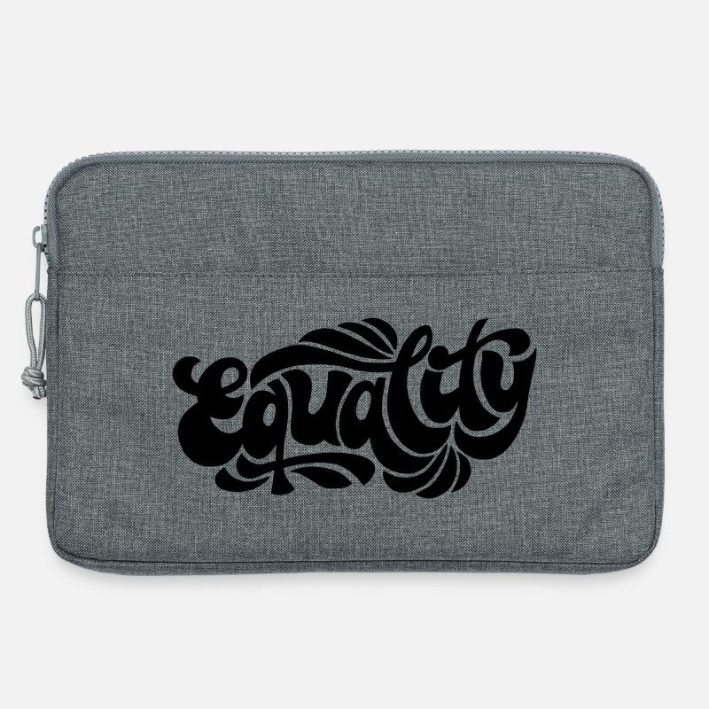 Equality – Feminist Statement Design - Laptop bag 13" - heather grey
